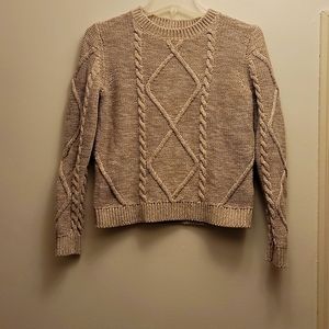 Banana Republic small sweater with beautiful knit details!